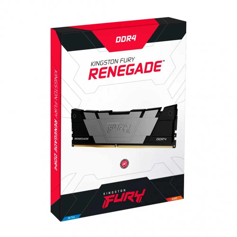 MEMORIA RAM KINGSTON 8GB DDR4 3600MHz Fury RENEGADE Black