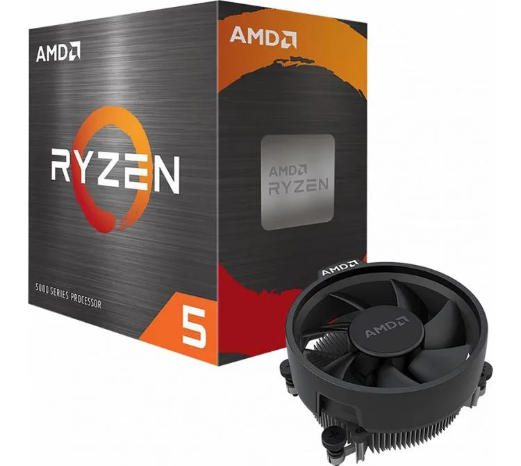 Procesador AMD Ryzen 5 5500 4.2GHz Turbo AM4 + Wraith Stealth Cooler