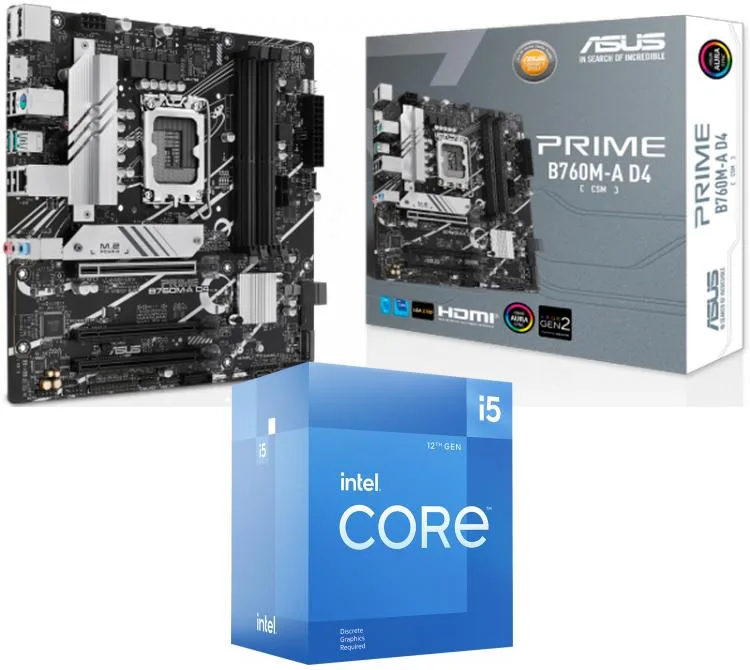 Procesador Intel Core i5 12400F 4.4GHz Turbo Socket 1700 Alder Lake