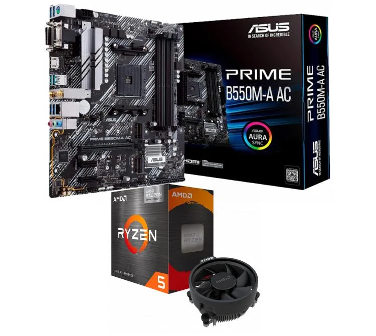Mother ASUS Prime B550M-A Ac AM4 WIFI
