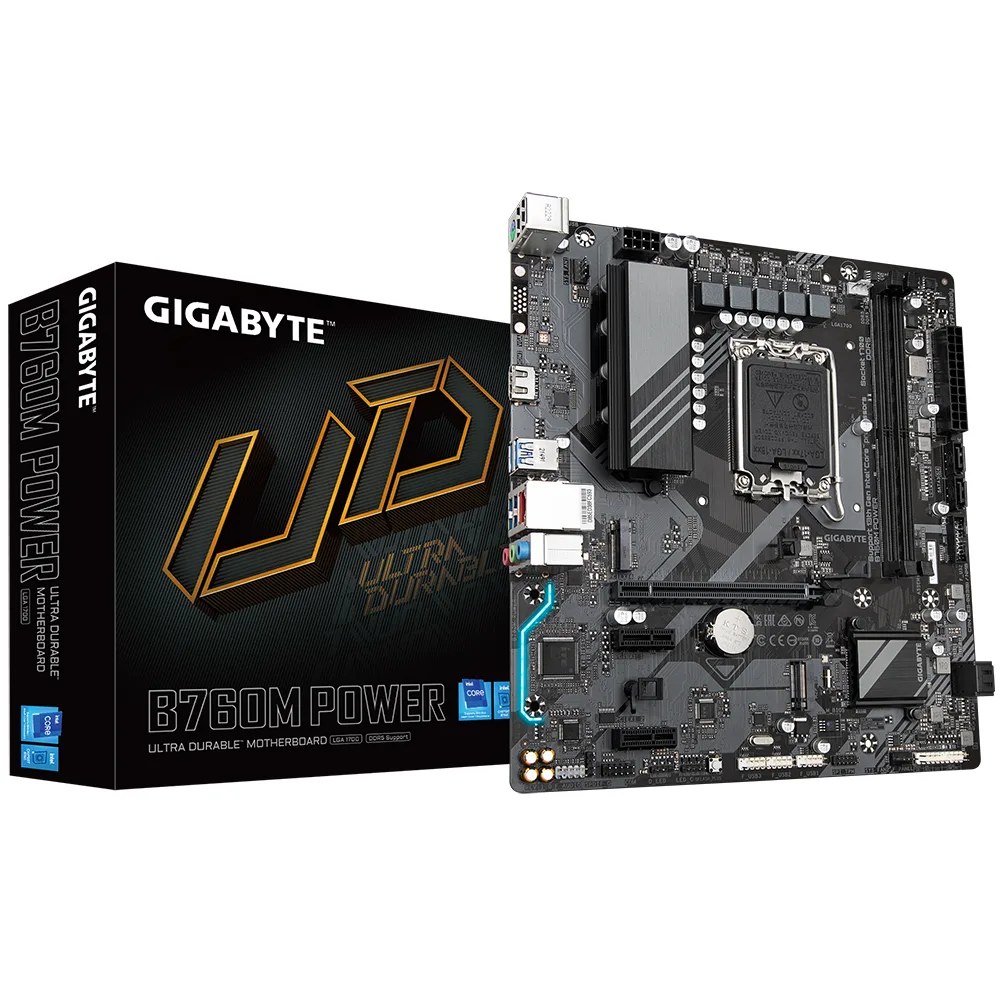 MOTHER GIGABYTE B760M D3HP WIFI6 DDR5 1700 (12VA/13VA/14VA GEN)(7638)