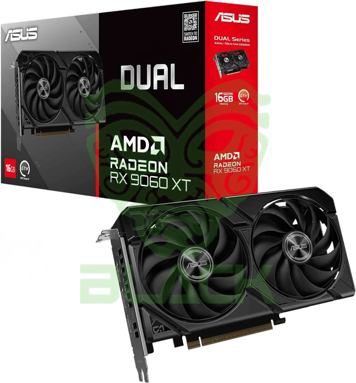 ASUS AMD RADEON RX 9060 XT DUAL 16G