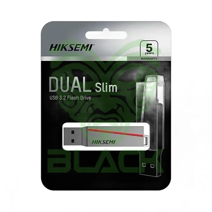PEN DRIVE HIKSEMI 64GB E307C DUAL SLIM USB 3.0 / USB TYPE C
