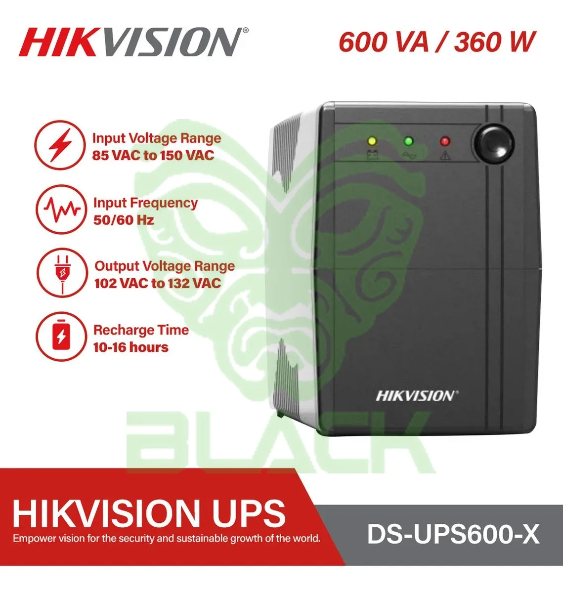 DS-UPS600 Ups 600va/360w,220v Backup