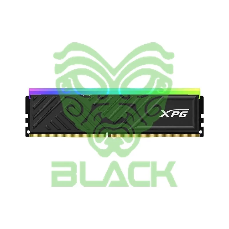 MEMORIA RAM XPG 16GB DDR4 3200MHZ SPECTRIX D35G RGB BLACK AX4U320016G16A-SBKD35G