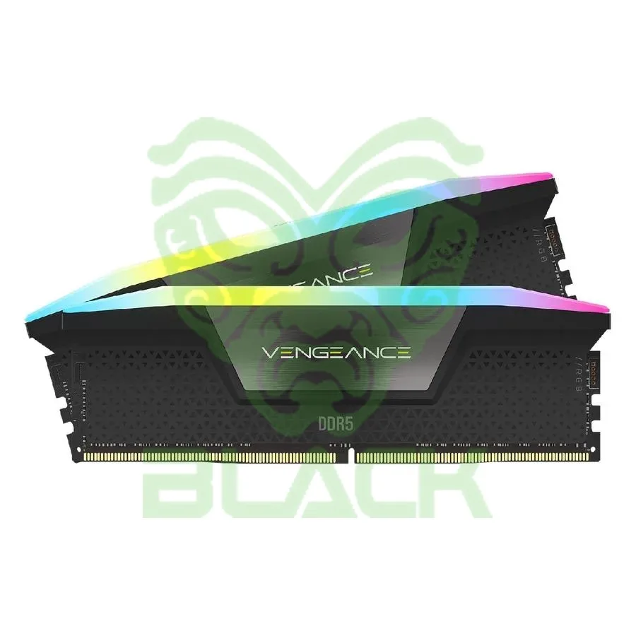 MEMORIA DDR5 32 GB 5200 MHZ RGB CORSAIR VENGEANCE (2X16GB) - BLACK