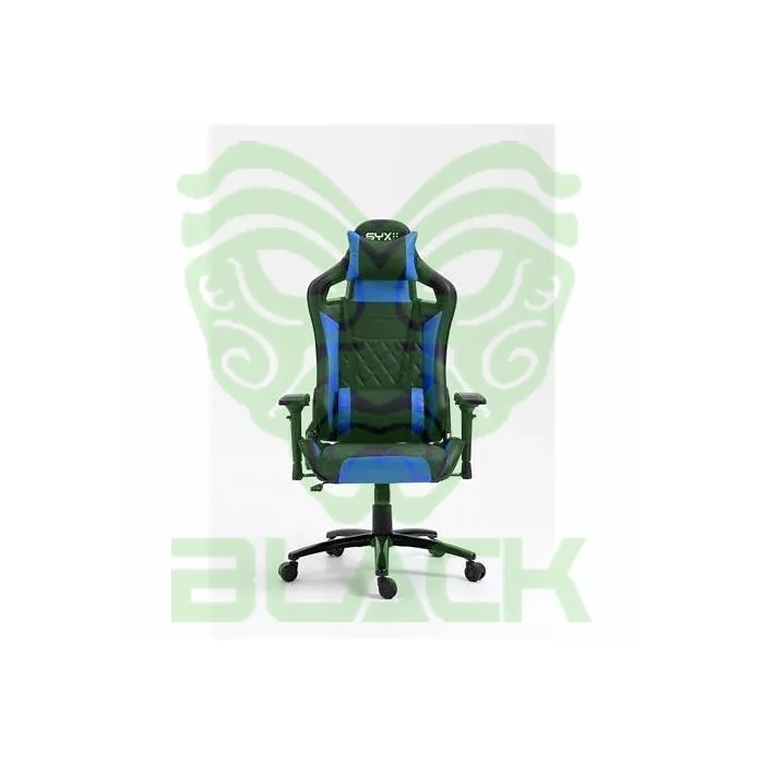 SILLA GAMER SYX CH-451 BL AZUL NEGRO