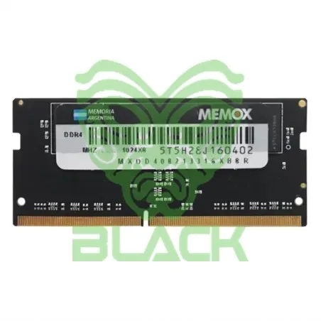 SODIMM DDR4 8GB Memox 3200MHz