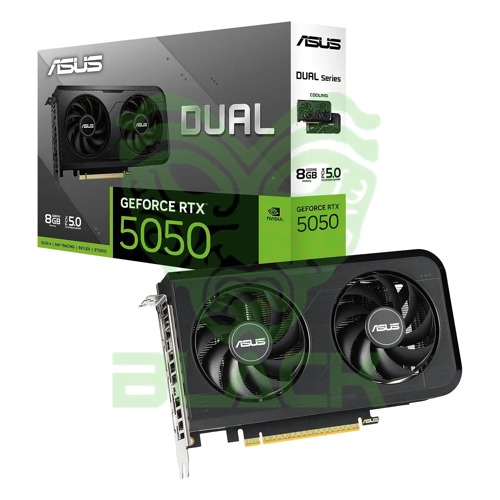 Placa De Video ASUS Nvidia Geforce Dual Rtx5050 O8gb Gddr6