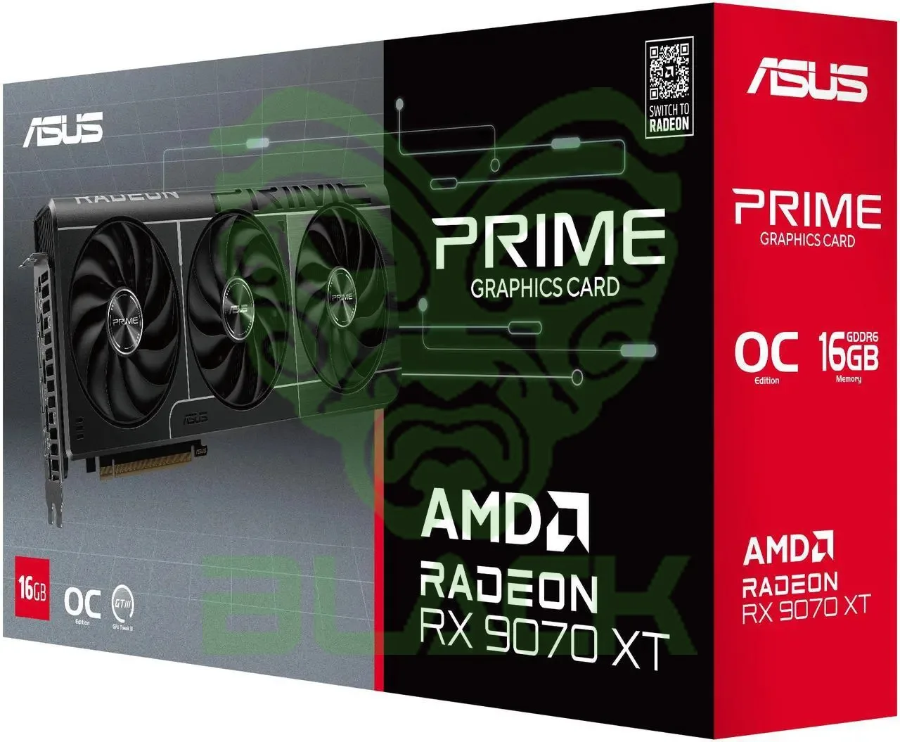 VGA ASUS RADEON PRIME-RX9070XT-O16G