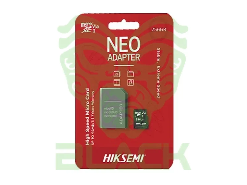 MICROSD HIKSEMI 256GB NEO C/ADAP