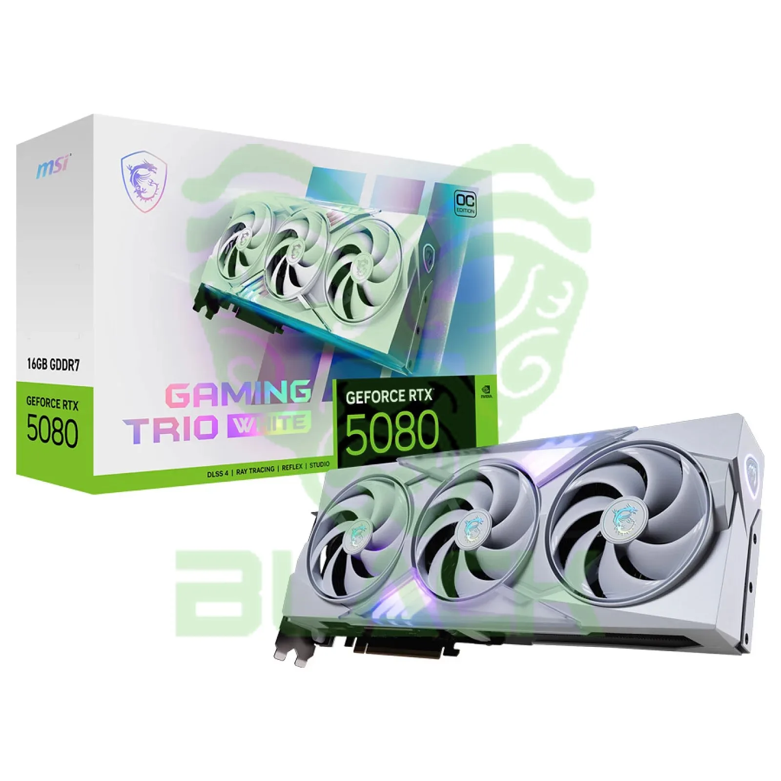 PLACA DE VIDEO MSI GEFORCE RTX 5080 16GB GDDR7 GAMING TRIO OC