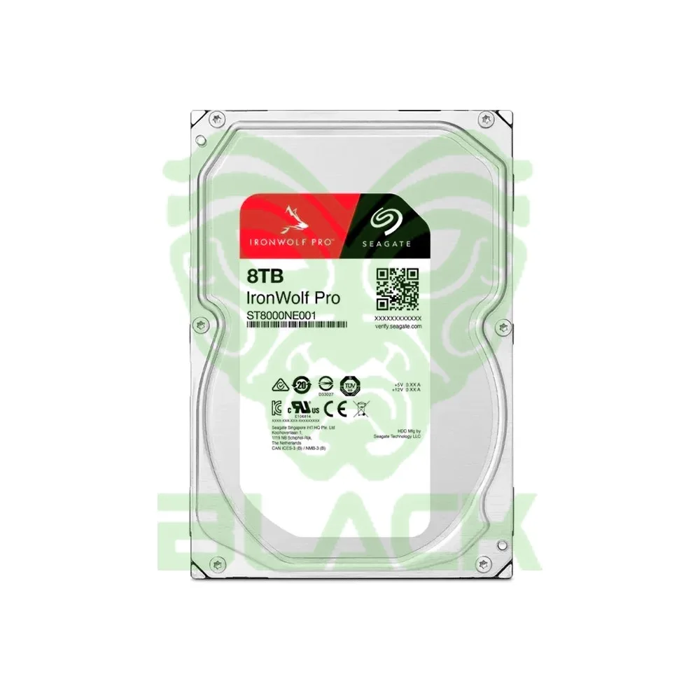 DISCO INTERNO SEAGATE 8TB 3.5 NAS IRONWOLF