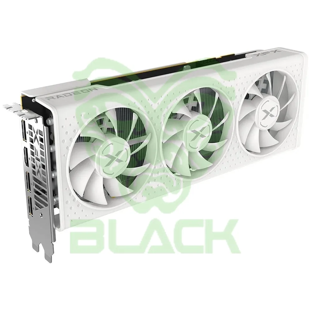 PLACA DE VIDEO XFX RADEON RX 7600 8GB GDDR6 SPEEDSTER QICK 308 WHITE