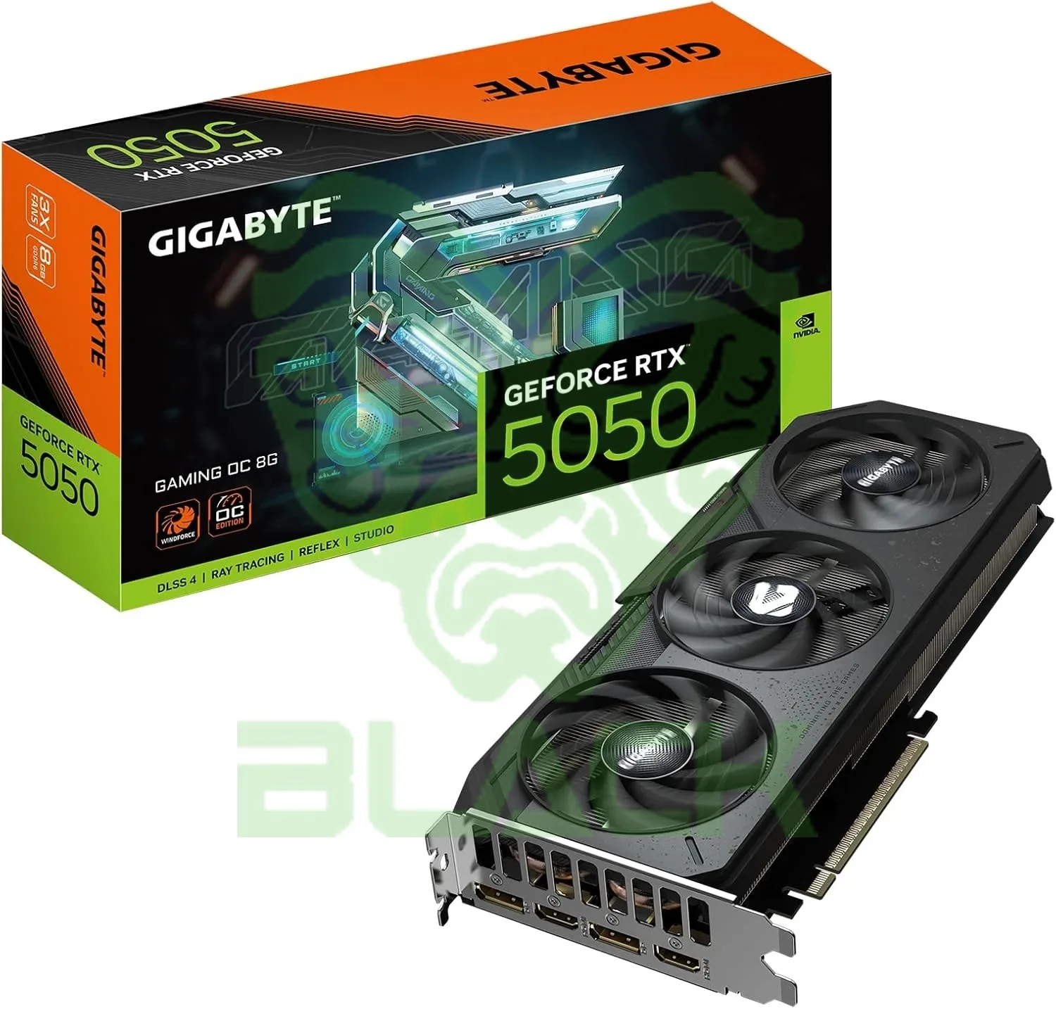 Placa De Video Gigabyte Geforce Rtx 5050 Windforce 8g
