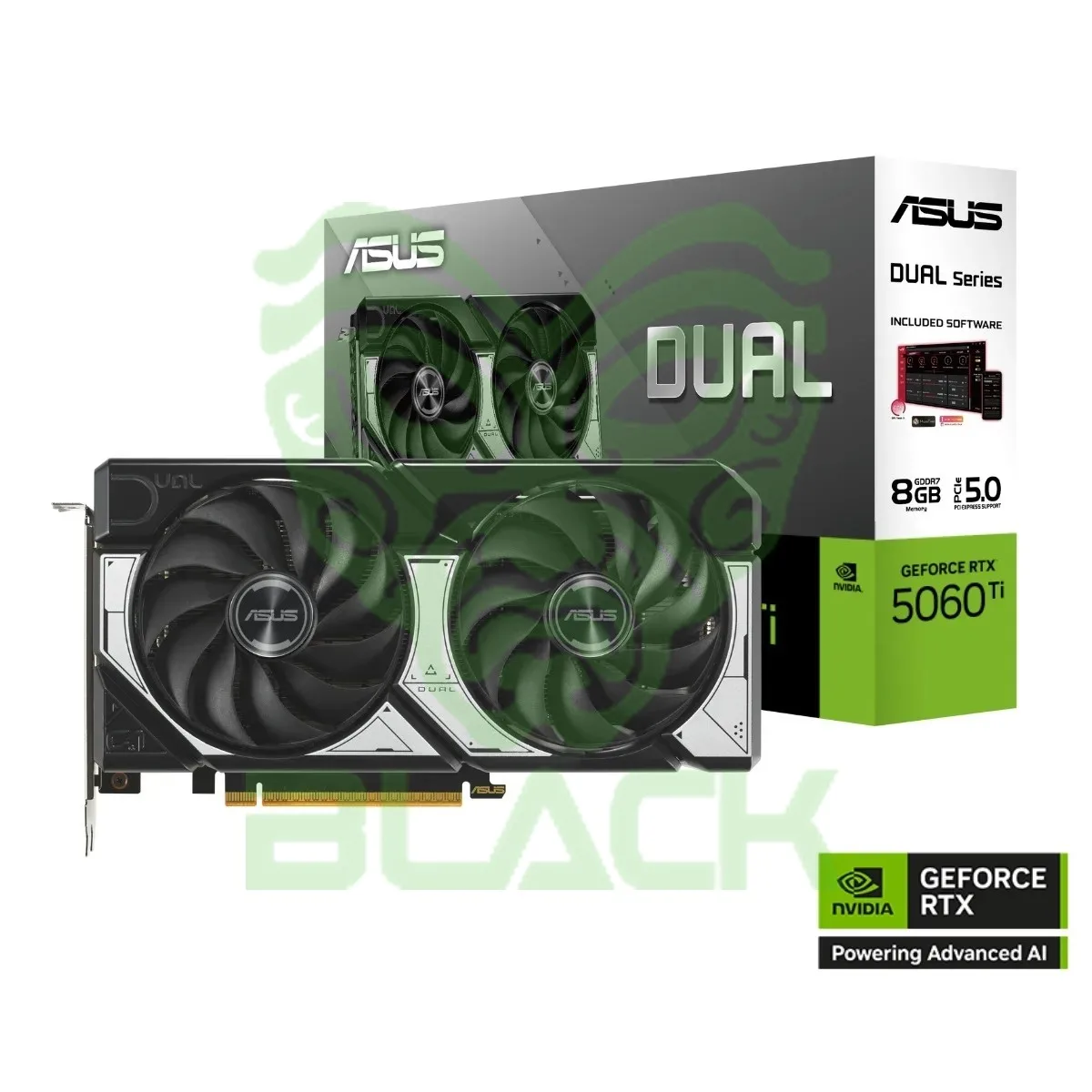 ASUS GEFORCE RTX 5060 TI DUAL OC EDITION 8G
