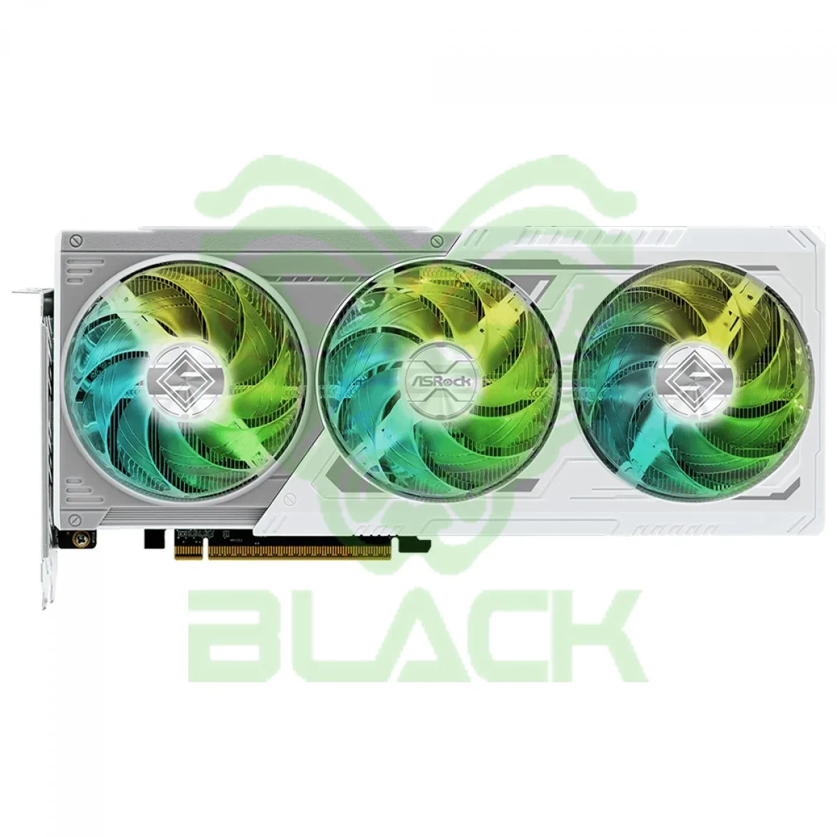 Placa De Video Asrock Rx9060xt 8GB Oc Steel Legend White