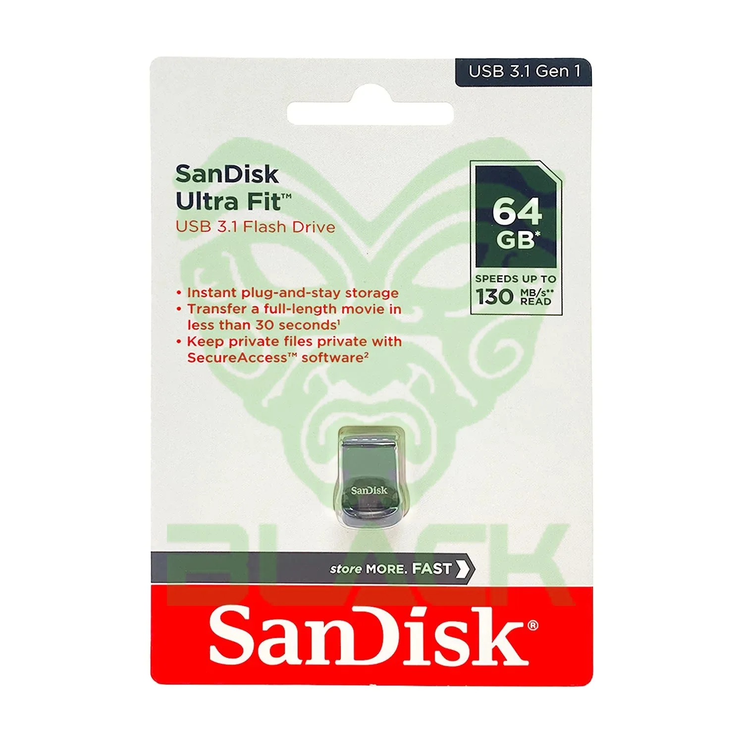 PENDRIVE SANDISK ULTRA FIT USB 3.1 - 64GB