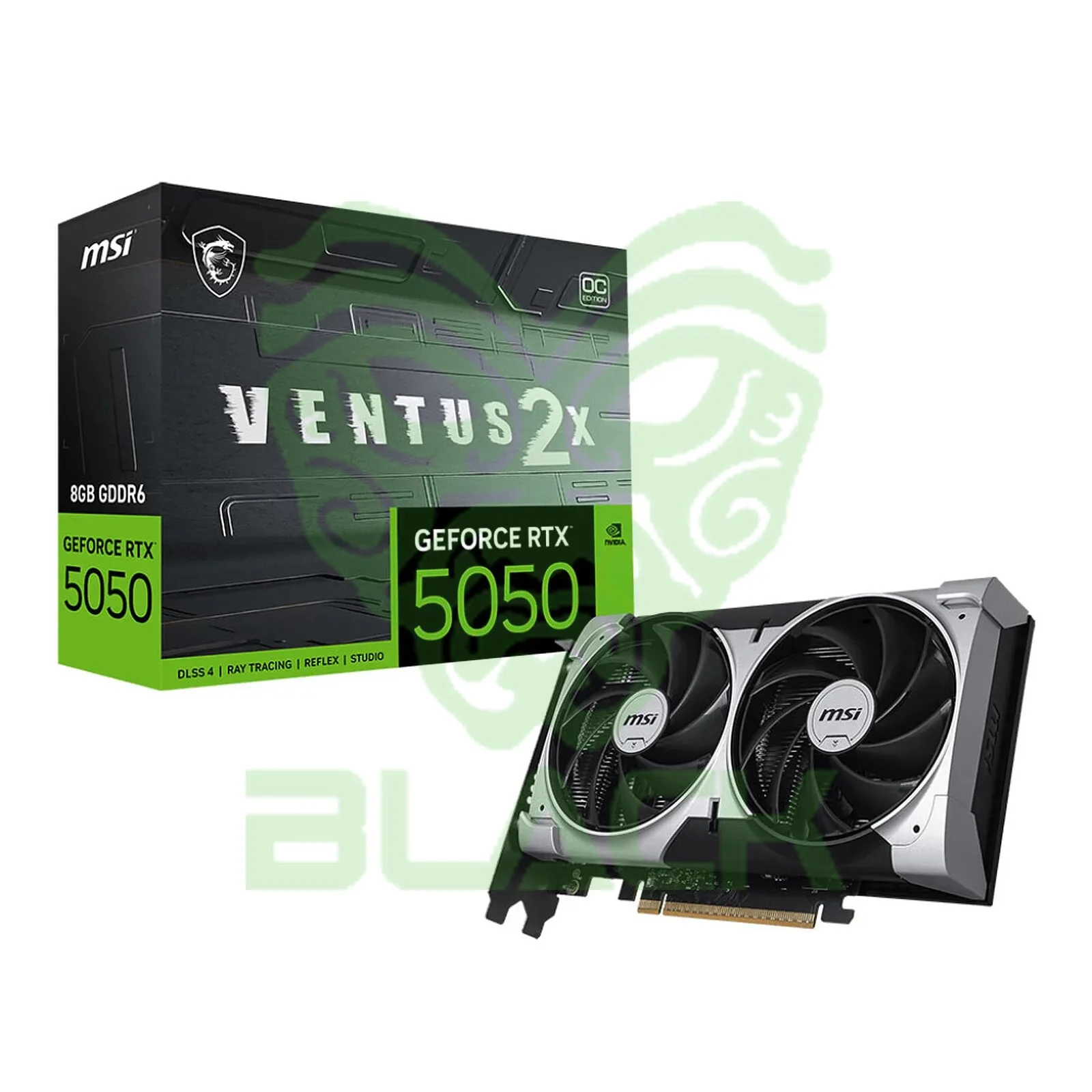 VGA 8GB Rtx 5050 MSI Ventus 2x Oc