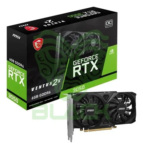Placa De Video MSI Nvidia  Rtx 3050 Ventus 6g Oc