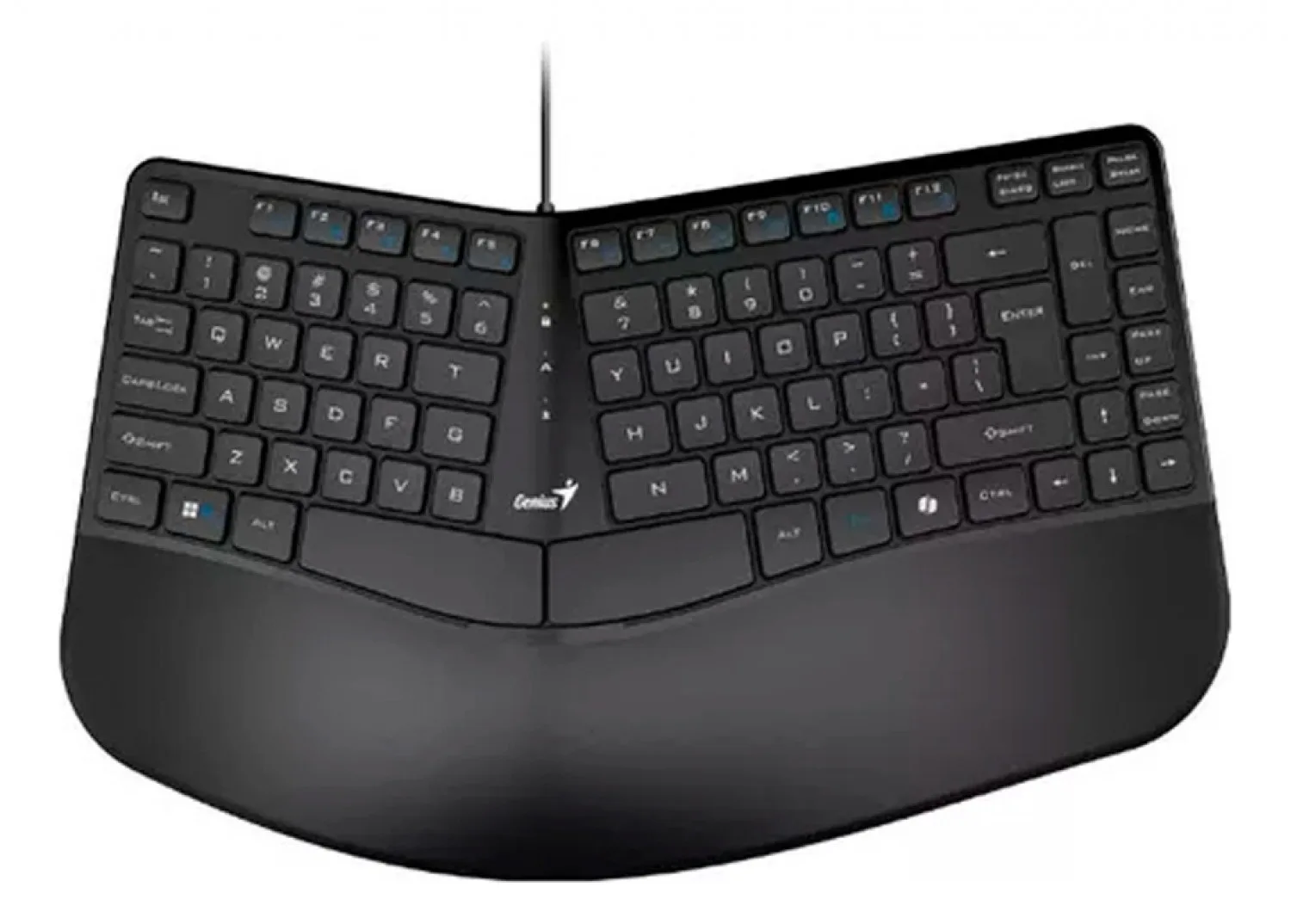 Teclado Curvo Ergonomico Genius Ergo KB-700 Black USB