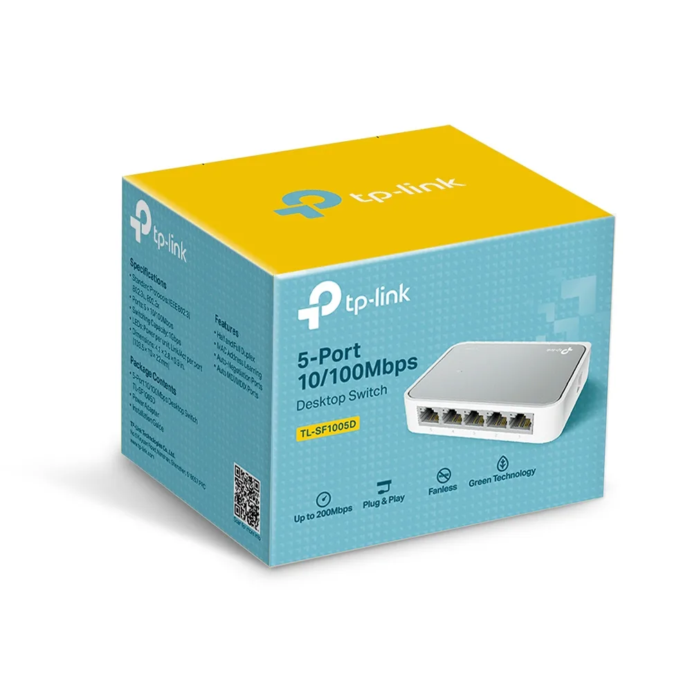 Switch Tp Link 5 Puertos 10/100 Mbps