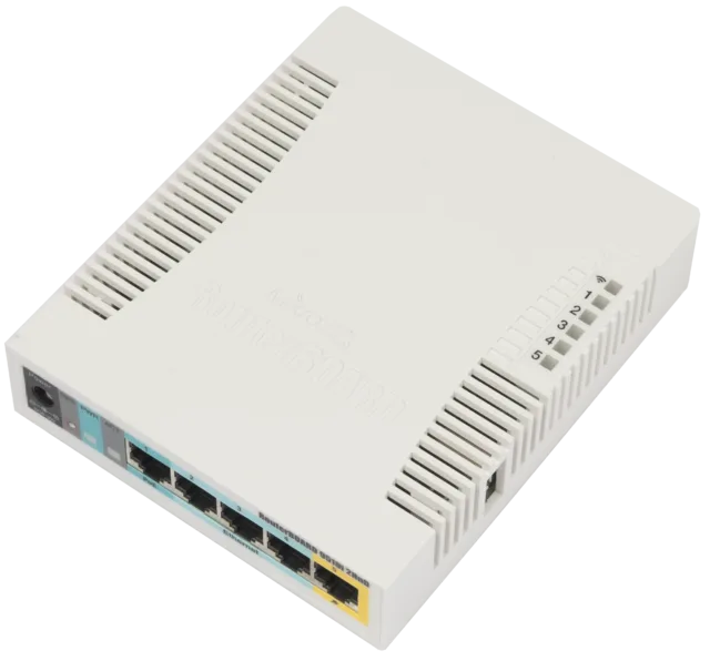 Rb Mikrotik 951UI-2HND 5eth WIFI 1watt Lvl4 S/F
