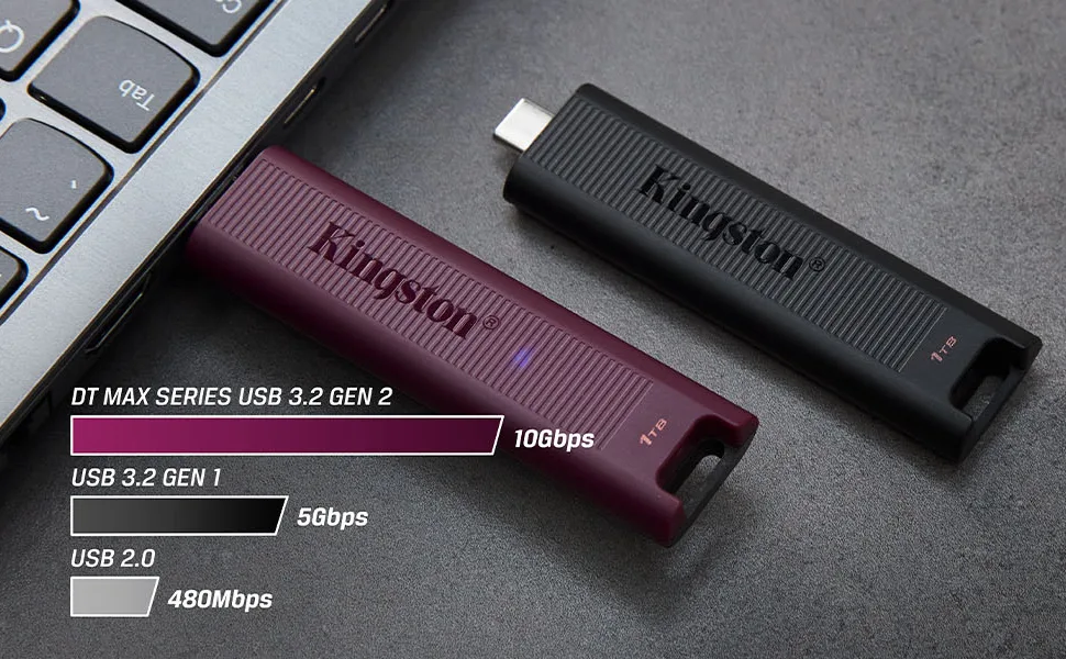 Pendrive Kingston 256GB Usb-c 3.2 G1 Dtmax/256GB