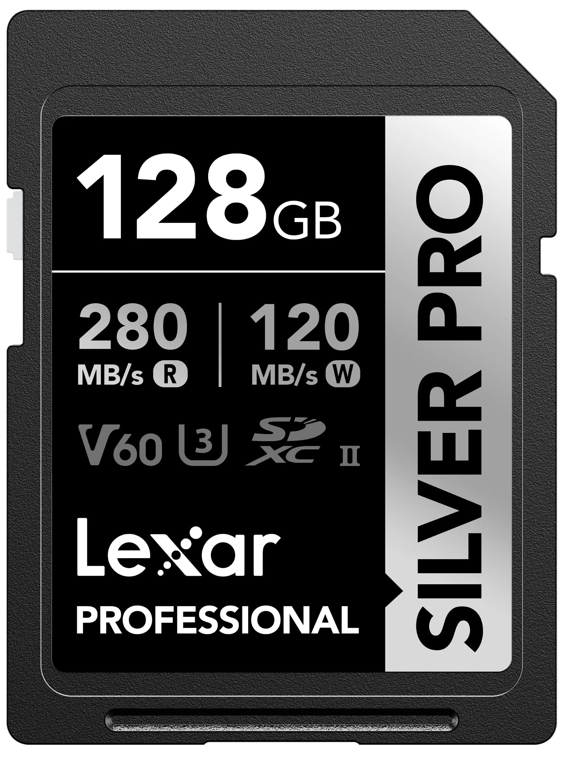 Tarjeta Sd Lexar Silver Plus 128GB Uhs-i