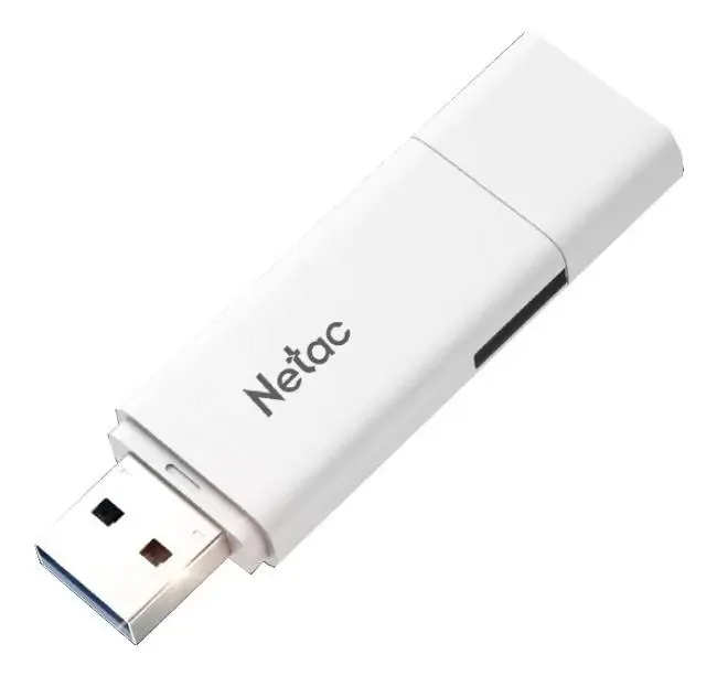 Pen Drive Netac U185 White 256GB USB 3.0