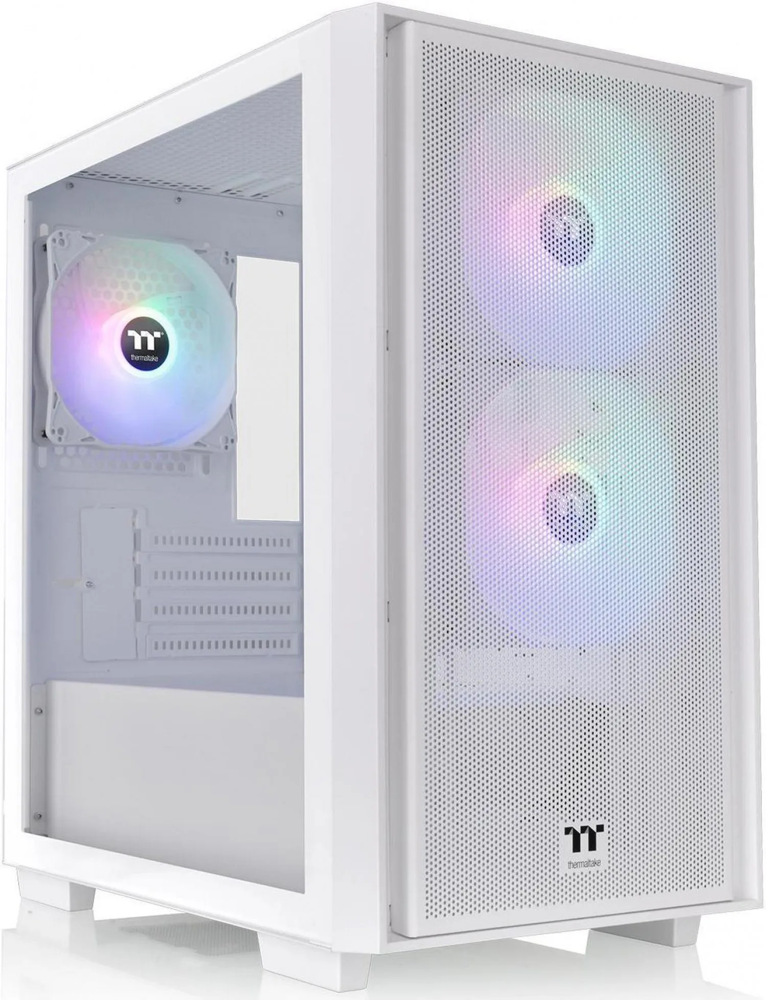 Gabinete C/Fuente Thermaltake Versa H16  + Tr2 500w (white Edition)