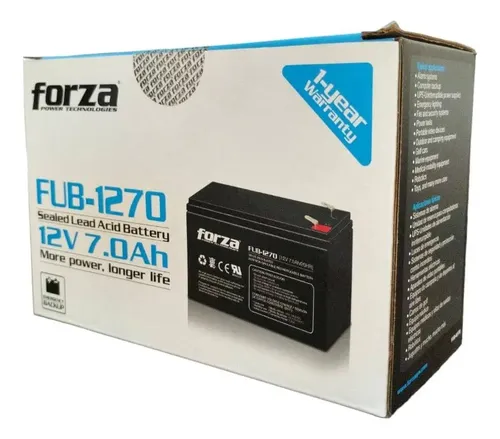 Bateria Fub Forza Sellada Plomo Acido 12v 7ah