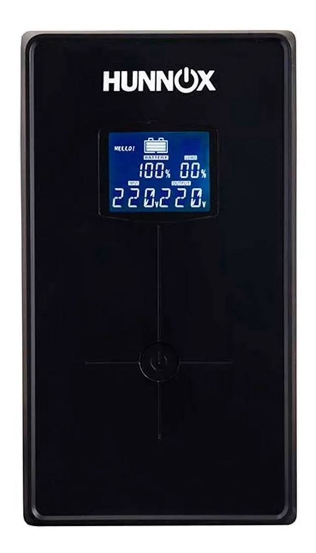 Hunnox Ups Y Estabilizador 1500va Lcd C/USB