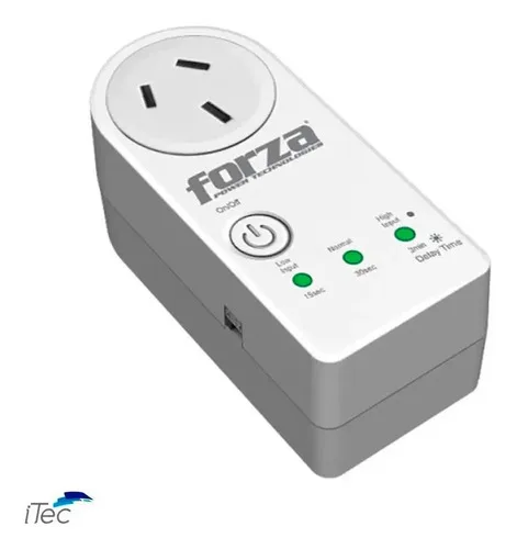 Protector Voltaje 1800w Forza Fvp-1202b-a Zion 220v