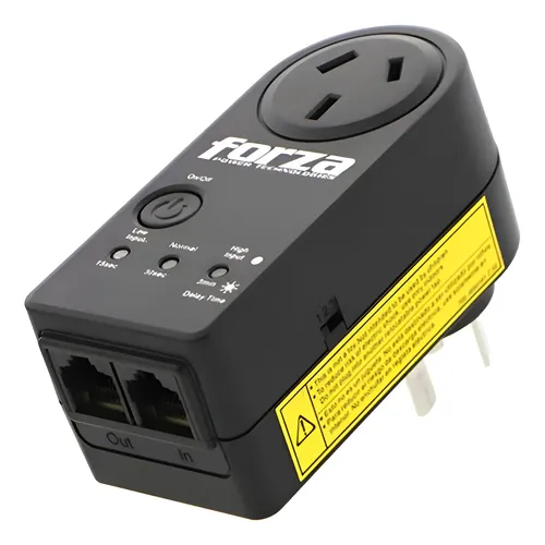 Protector Voltaje 1800w Forza Fvp-1202n-a Zion 220v