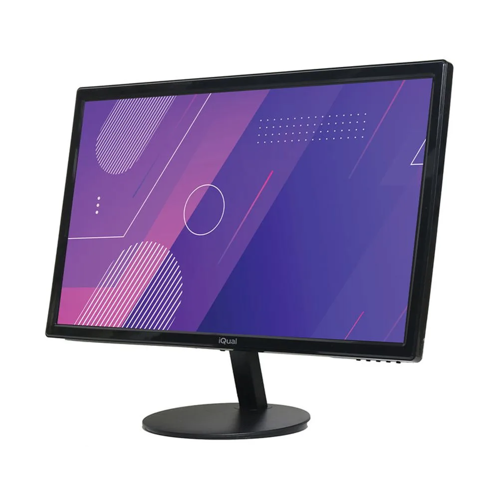 Outlet Monitor Iqual Flat 19 Iq19 Black