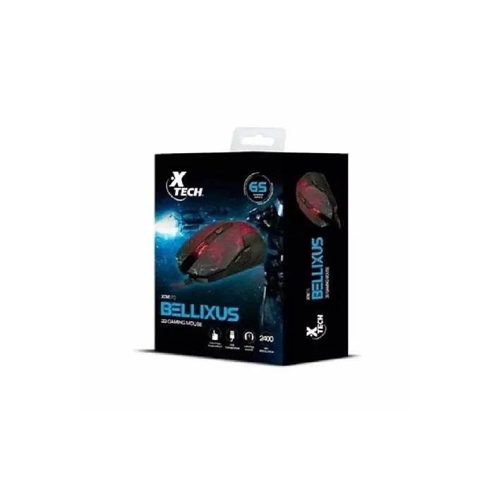 Mouse X-tech Bellixus De 6 Botones Gamer