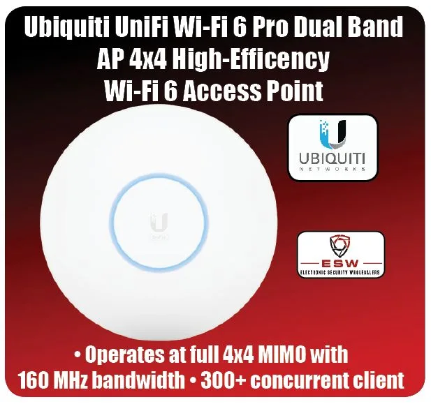 Ap In.ubiquiti Unifi Wi-fi 6 Mimo 4x4 4.8gbps Pro S/F