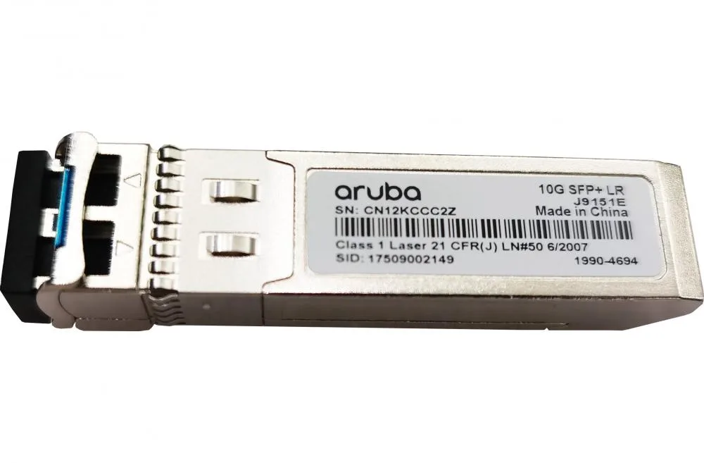 Transceiver Aruba 10g Sfp+ Lc Lr 10km Smf Xcvr (i)