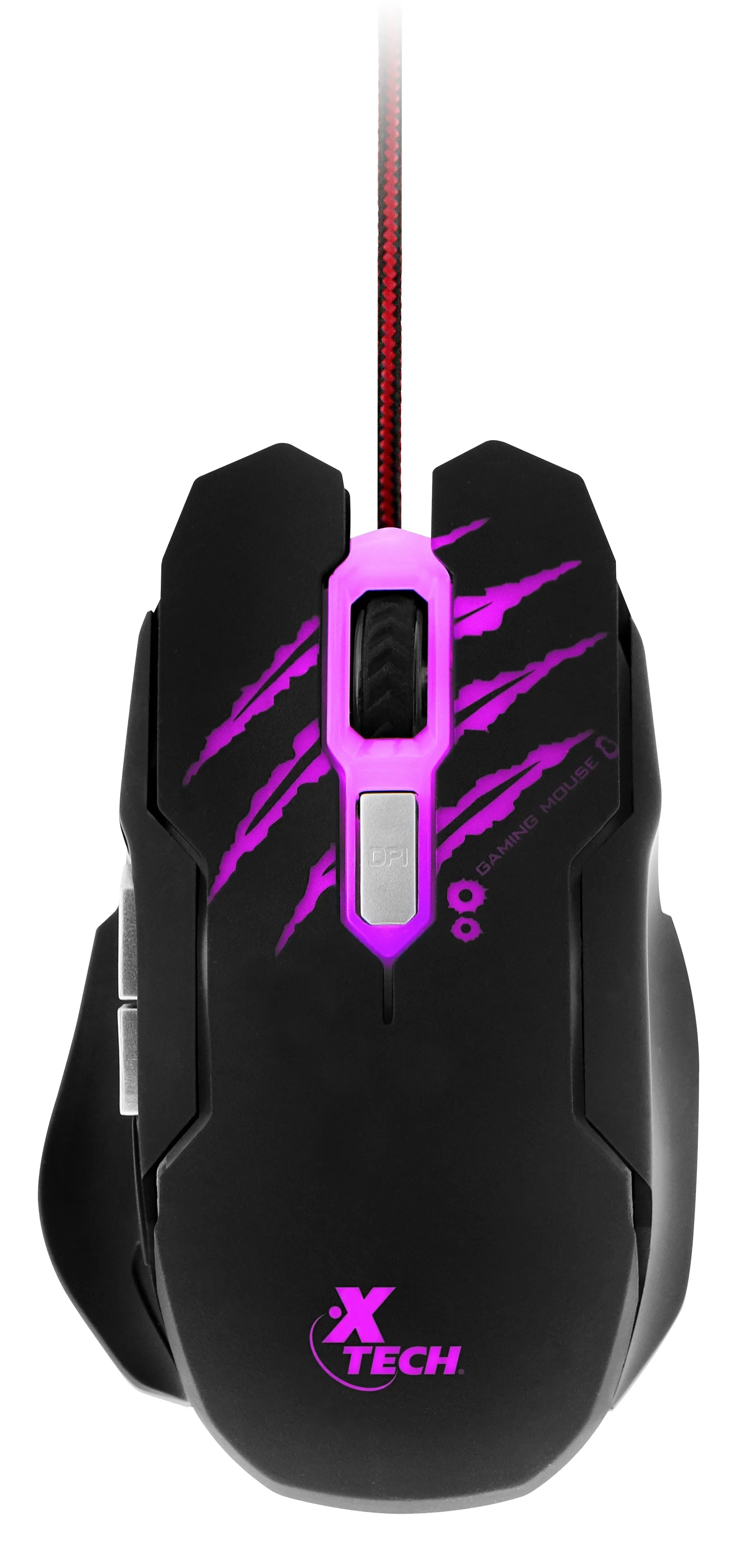 Mouse X-tech Lethal Haze De 6 Botones Gamer