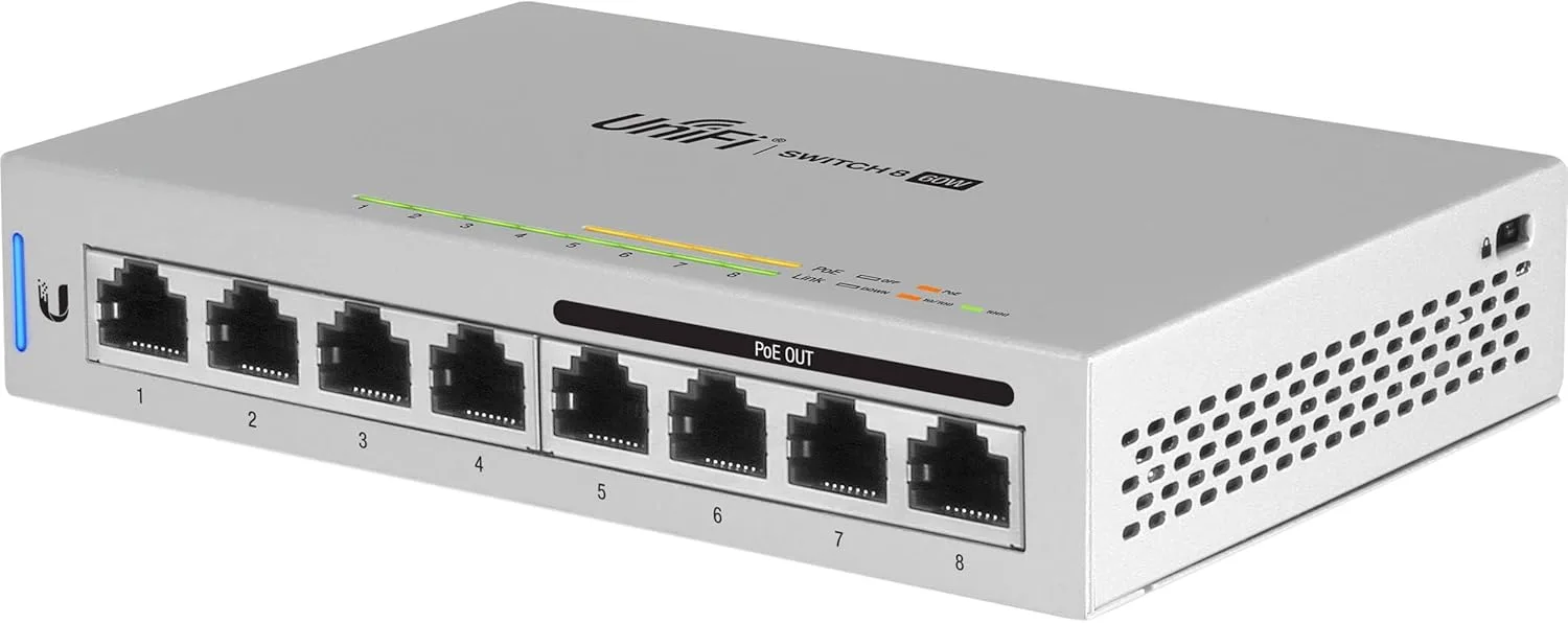 Switch Ubiquiti Unifi 8p GB (7poe+,1poe++) 60w