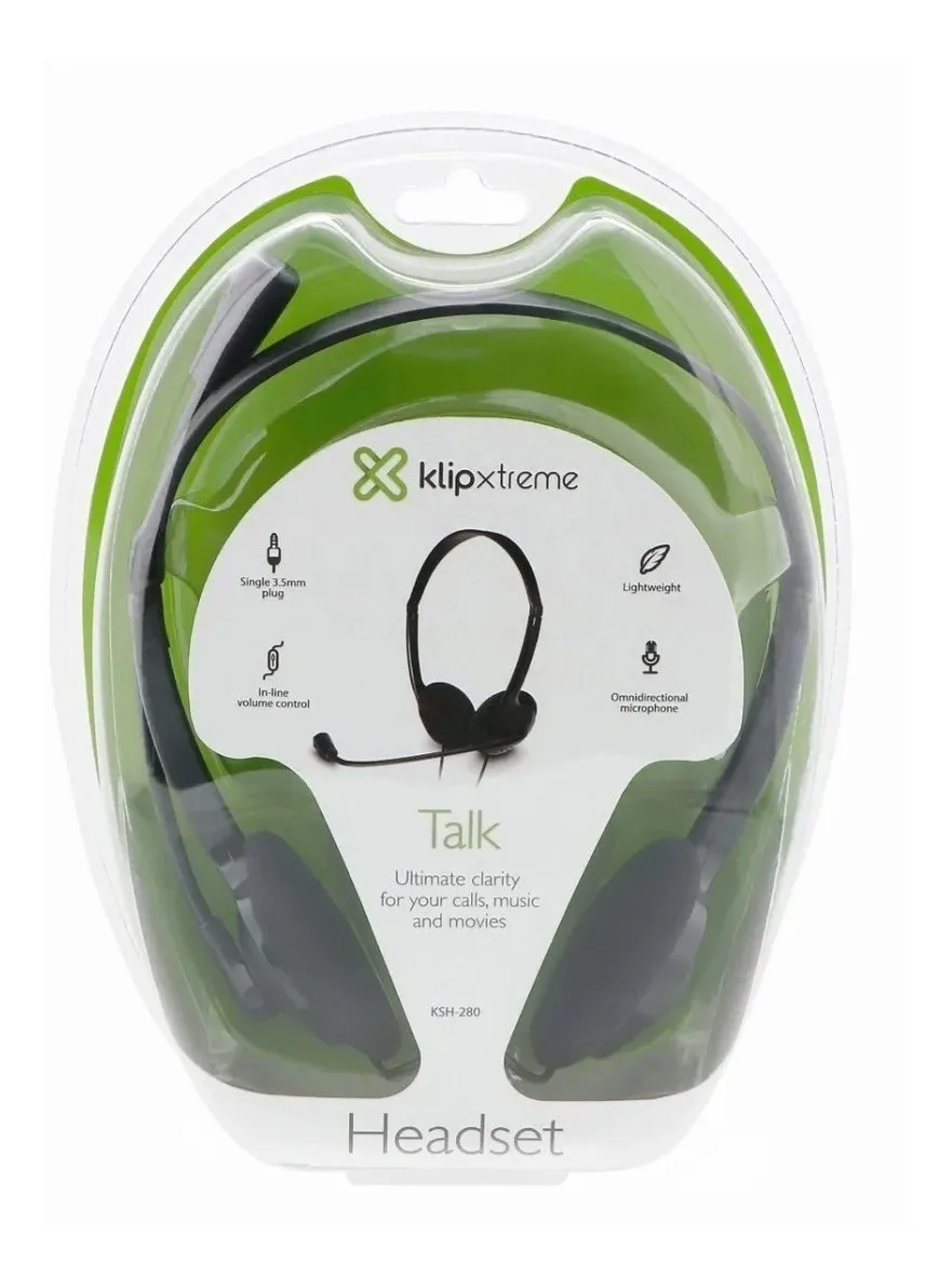 Auriculares Klipxtreme Sekual Para Pc C/Microfono