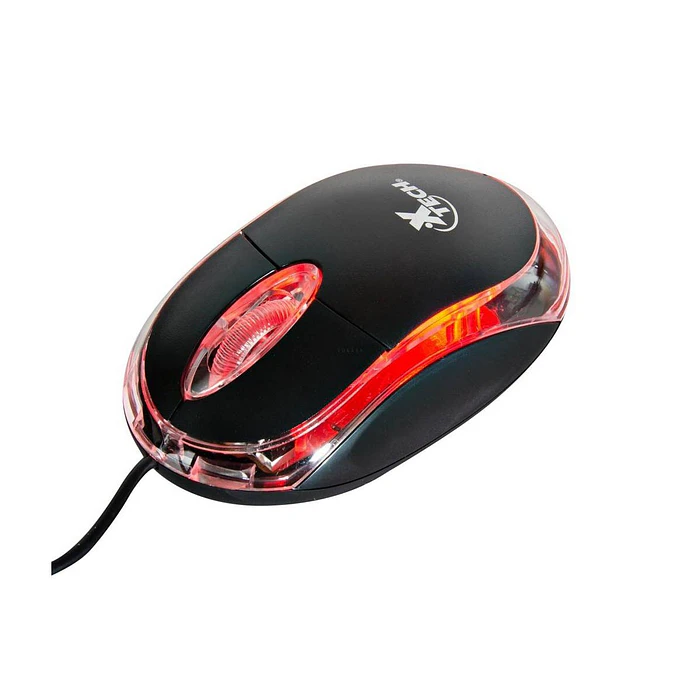 Mouse X-tech �ptico Con Cable Retractil