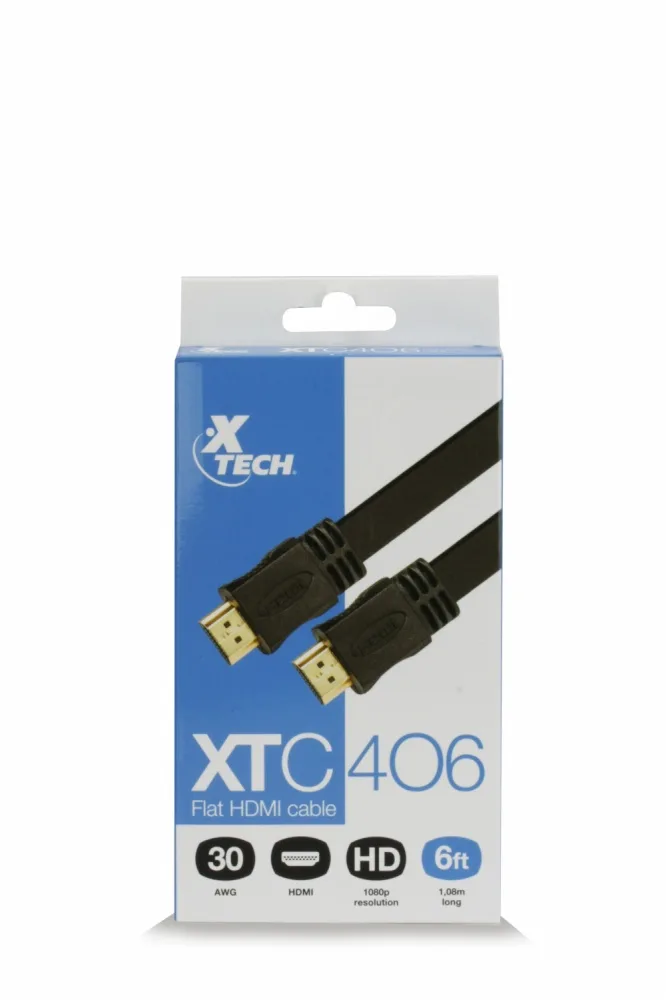 Cable HDMI  X-tech C/Conec Macho A HDMI Macho 1.8m