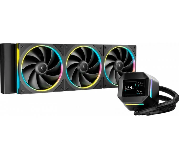 Cooler CPU Deepcool Lm360 ARGB Lcd Ips 2,4
