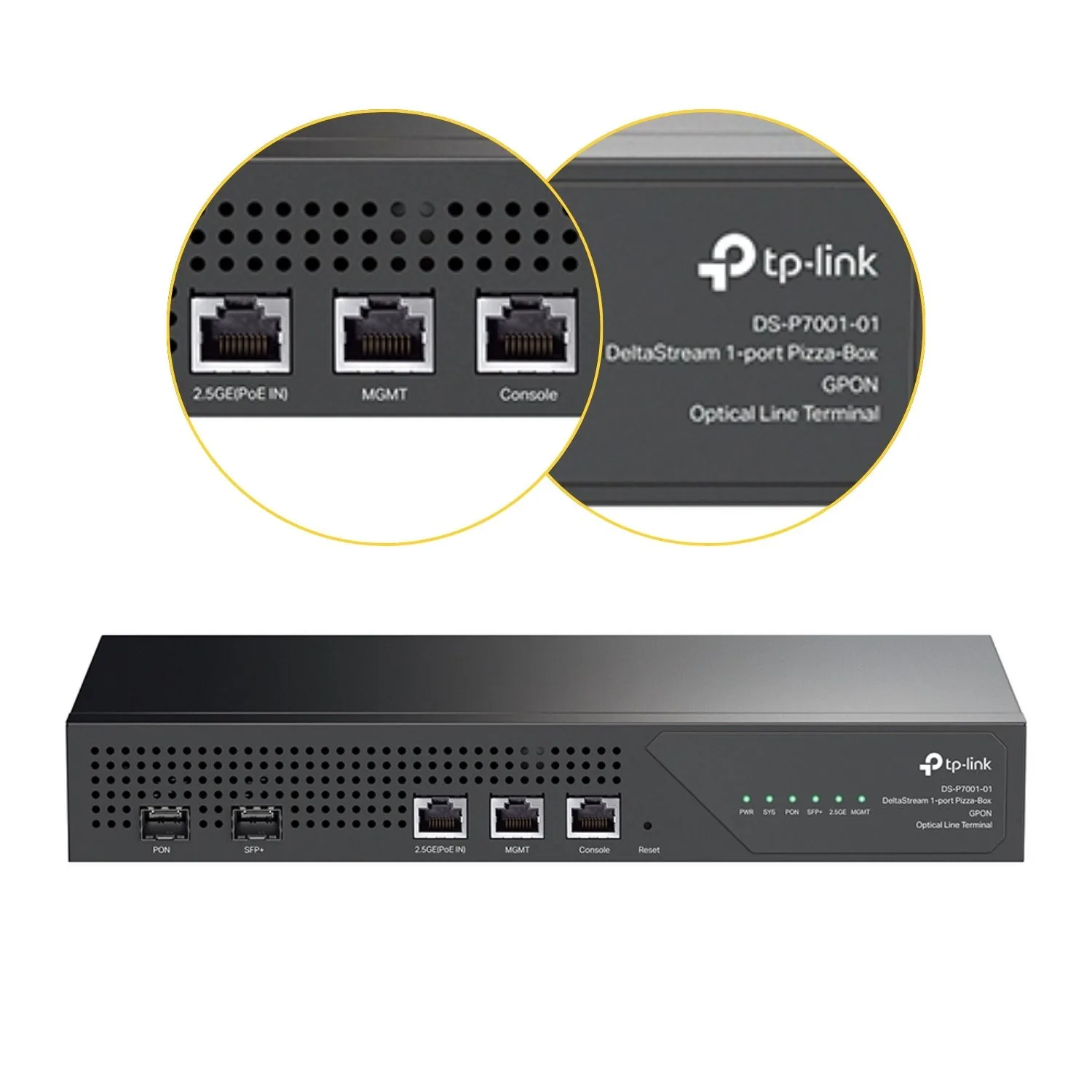 Ds-p7001-01 Olt Tp-link Gpon 1 Puerto + 1p Sfp 10g+1p 2.5g Uplink