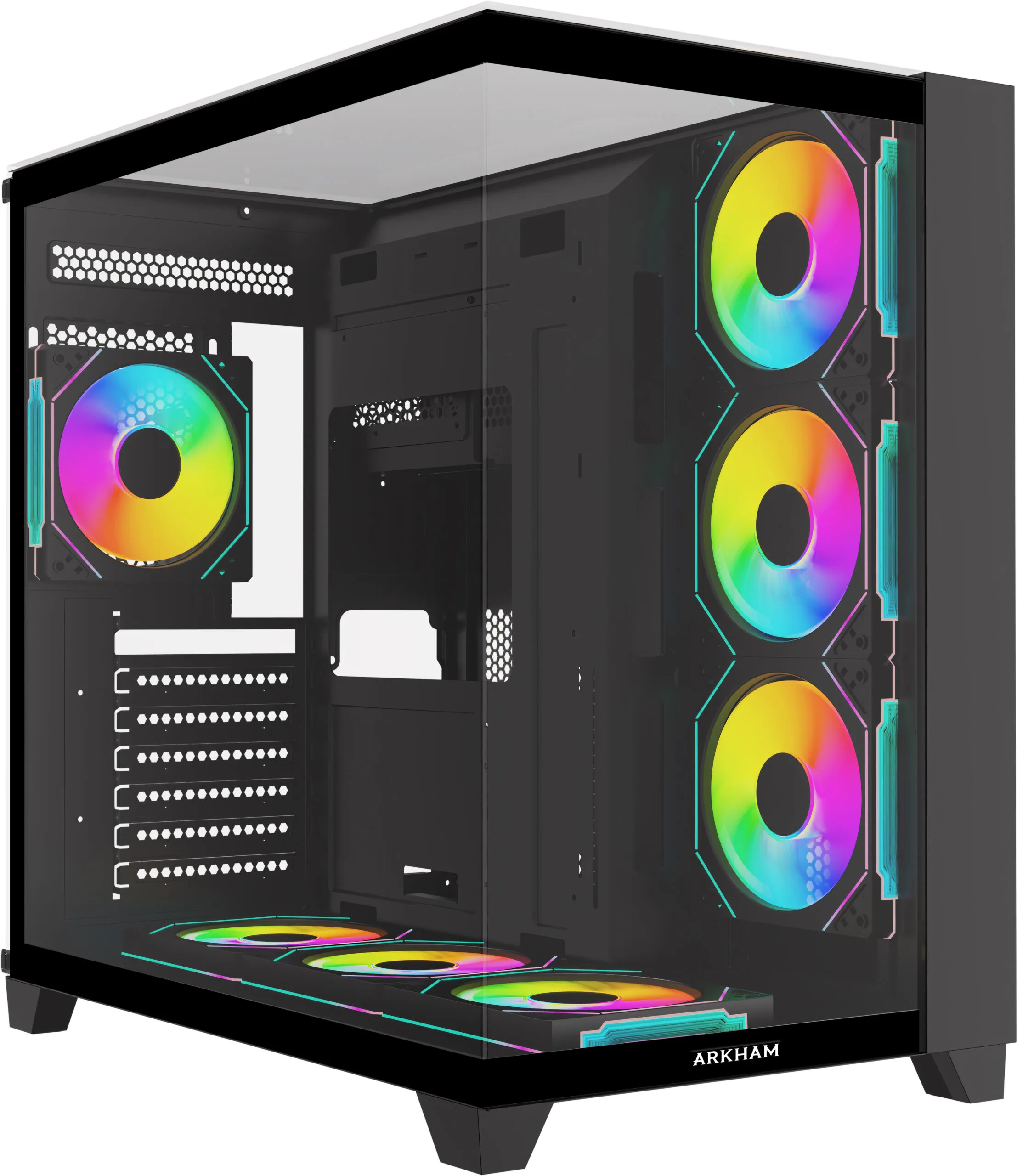 Gab Arkham Minor Bk 7*fan ARGB ATX