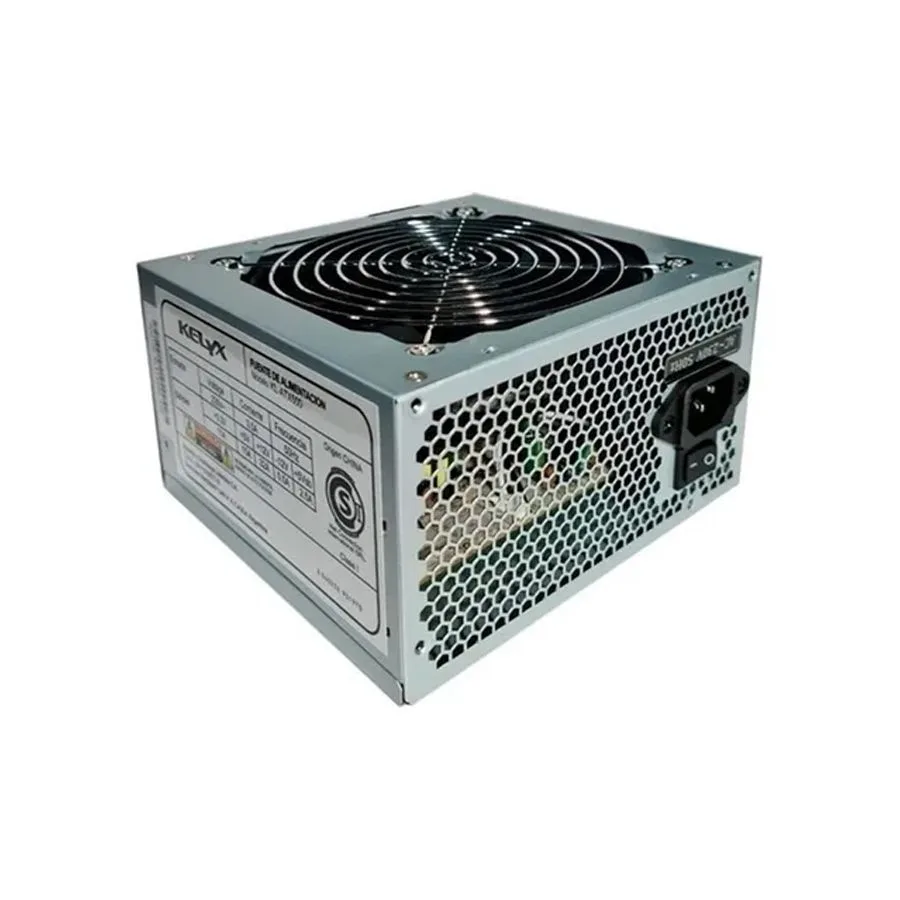 Fuente Kelyx 550w ATX - C/Cooler 12cm Y Cable