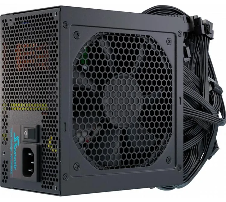 Fuente Seasonic 650w 80 Plus Gold G12 Gc SSP-650RT2