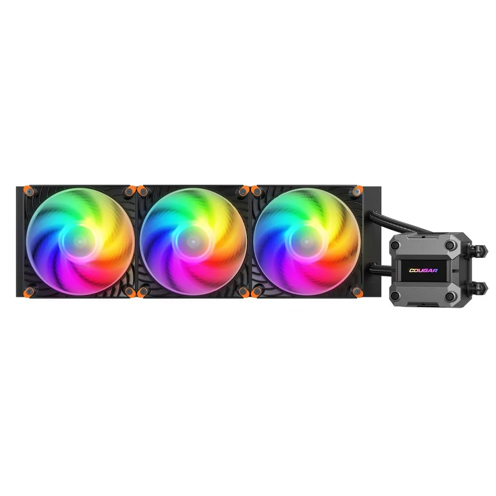 Cooler CPU Cougar Poseidon Ultra ARGB 360 ARGB Black Water Cooler   Bulk - Outlet
